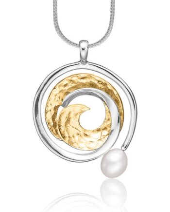 Vedhæng Sølv Forgyldt Sølv