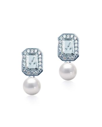 øreringe Med Ferskvandsperle