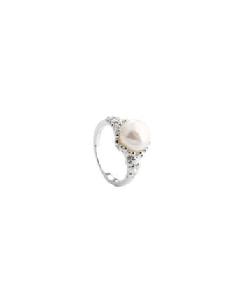 Karla Pearl Ring  Silver