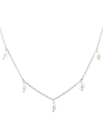 Lunella Necklace  Silver