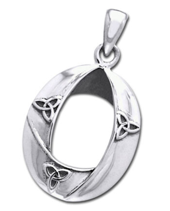 Vedhæng Med Triquetra Treenighedssymbolet 30mm Kæde
