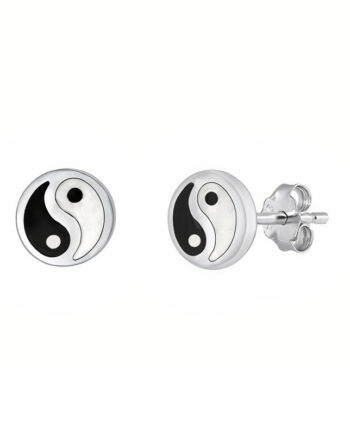 Yin Yang ørestikker 5mm Par