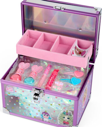 Create  Lulu Blush Transparent Makeup Kuffert