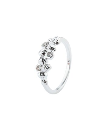 Darling Rock Ring Silver Str
