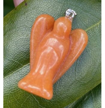 Engel Vedhæng Karneol Spirituelle Smykker Godkarmashop