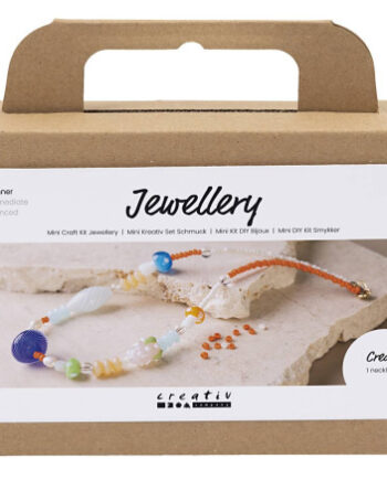 Mini Diy Kit Smykker Chunky Halskæde Colorful