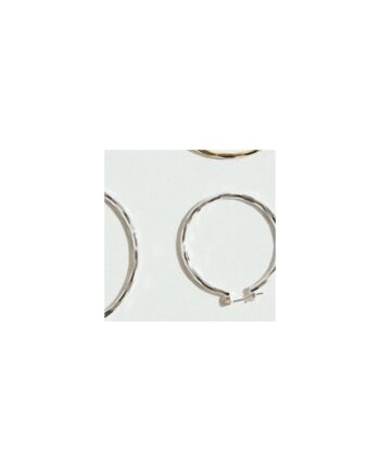 øreringe ørestikker Friihof  Siig Sølvbelagt  Shiny Hoops