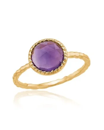 Ring Med Ametyst