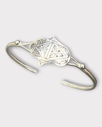 Bangle Armbånd Sølv Motiv Fatimas Hånd