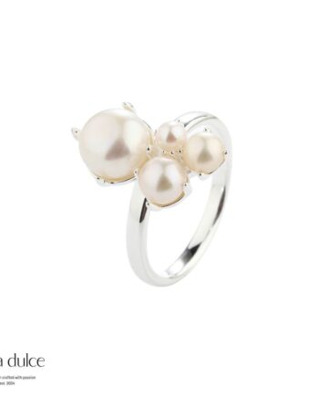 Bubbles Ring  Silver