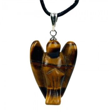 Engel Vedhæng Tigerøje Spirituelle Smykker Godkarmashop