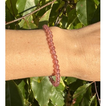 Jordbærkvarts Armbånd Krystal Armbånd Godkarmashop