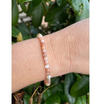 Månesten Armbånd 4mm Spirituelle Smykker Godkarmashop