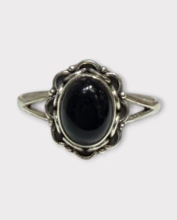 Ring Sølv Noor Noir
