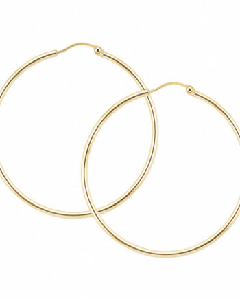 Ana Hoop Medium  Golden