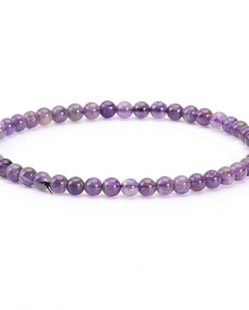 Armbånd Ametyst 4mm