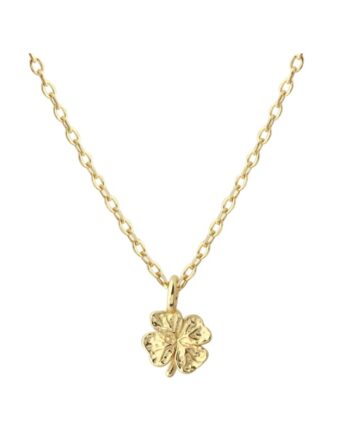 Clover Necklace  Golden