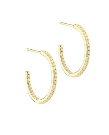 Daphne Hoop Medium  Golden