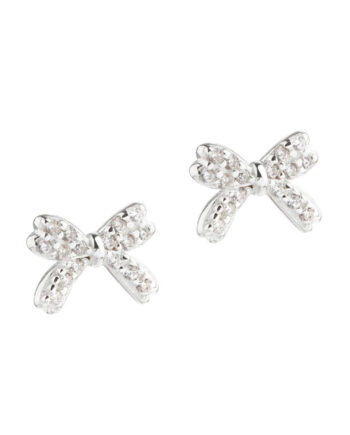 Darling Bow Earstud  Silver