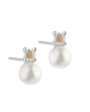 Darling Bubbels Earstud  Silver