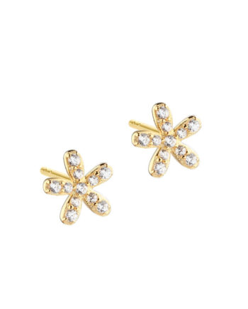 Darling Flower Earstud  Golden