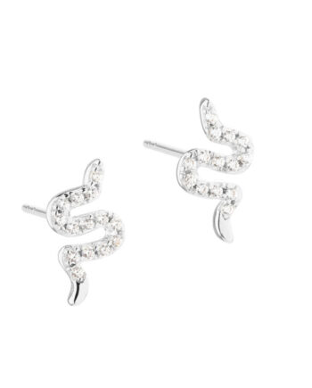 Darling Snake Earstud  Silver