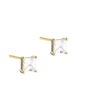 Edge Medium Earstud  Golden