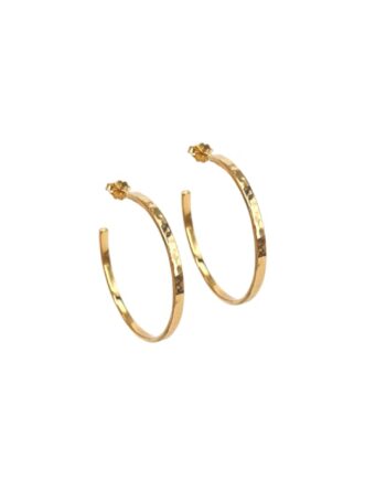 Elena Hoop Big  Golden
