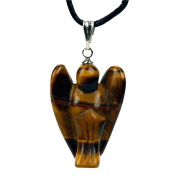 Engel Vedhæng Tigerøje Spirituelle Smykker Godkarmashop
