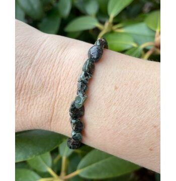 Englesten Serafinit Armbånd Nuggets Spirituelle Smykker Godkarmashop