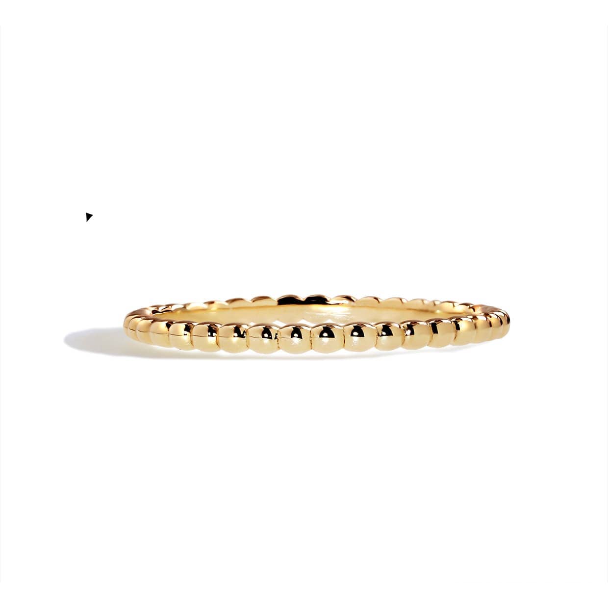 Equestrian Dot Ring Forgyldt