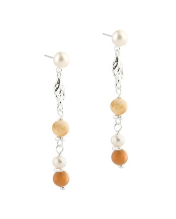 Golden Sand Earstud  Silver