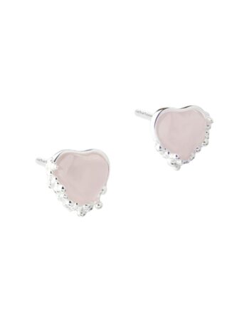 Grace Heart Earstud  Silver