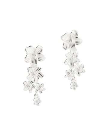 Jasmin Big Earstud  Silver