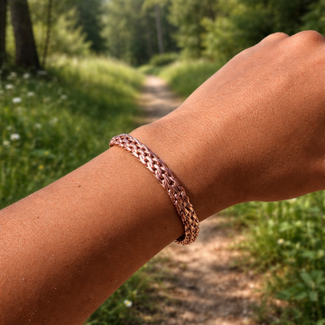 Kobber Armbånd Kæde Kobber Armbånd Godkarmashop