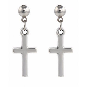 Kors øreringe Sølv 925 Spirituelle Smykker Godkarmashop