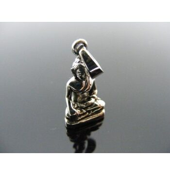 Lille Buddha Vedhæng Sølv Spirituelle Smykker Godkarmashop