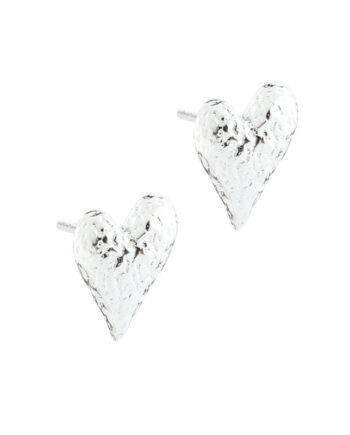 Love Big Earstud  Silver