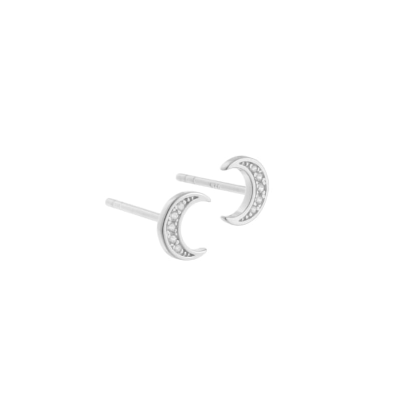 Moon Earstud Silver