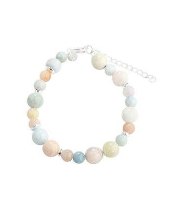 Morganite Dream Bracelet  Silver