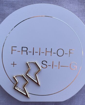 øreringe Fra Friihof  Siig Gold  Lyn