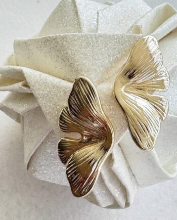 øreringe ørestikker Friihof  Siig Guldbelagt  Butterfly