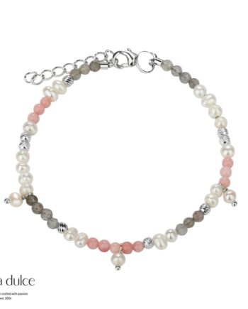 Opal Love Bracelet  Silver