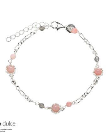 Opal Mila Bracelet  Silver