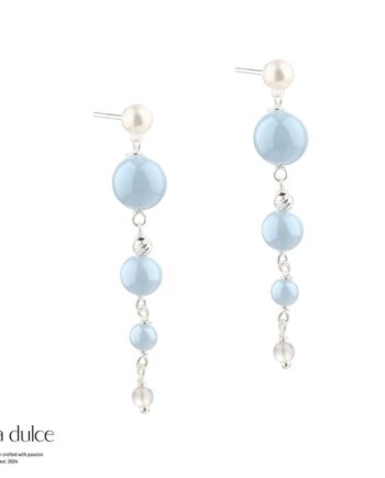 Sky Blue Ghita Earstud  Silver