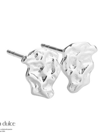 Small Wave Earstud  Silver