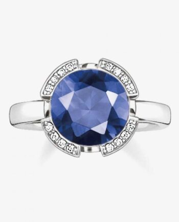 Thomas Sabo Silverstone Ring Blue