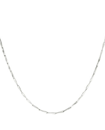 Twisty Necklace  Silver
