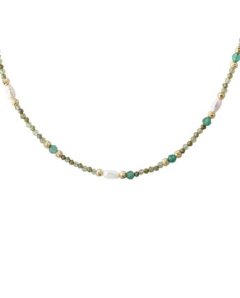Verde Simple Necklace  Golden