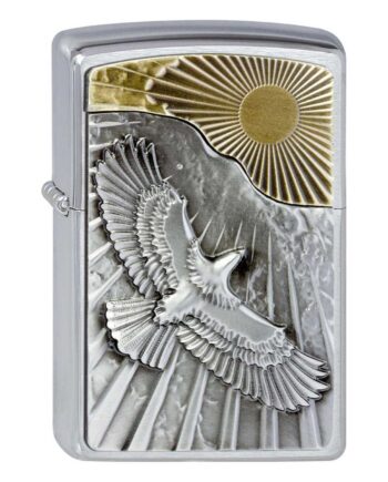 Zippo Lighter  Eagle Sun Fly